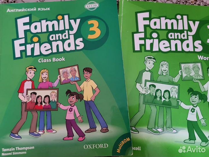 Английский Family and friends 2,3,4,5 часть Оригин