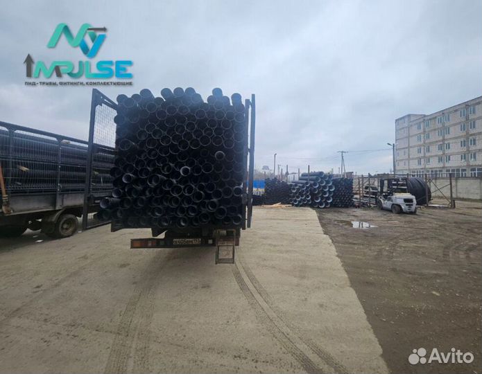 Труба гофрированная пнд ID 500 SN 8 пп PR-4