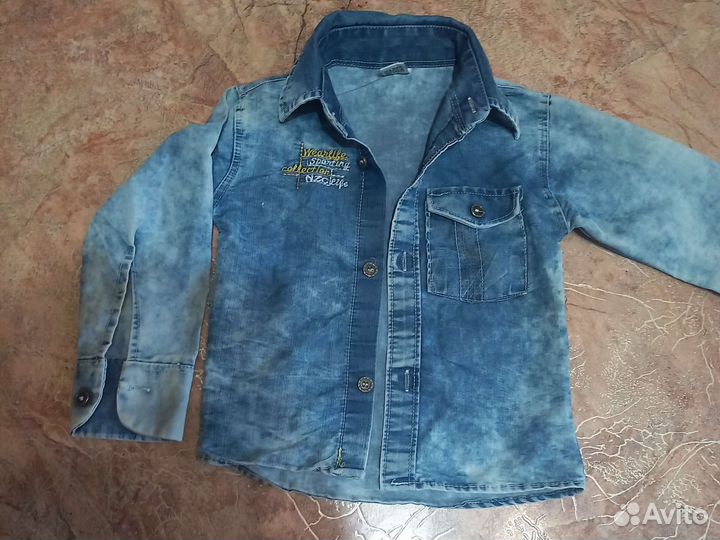 Рубашка детская для мальчиков 110