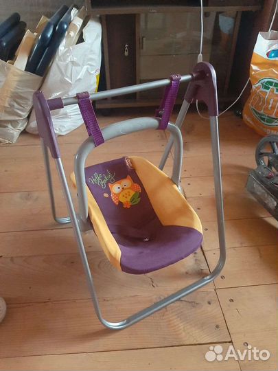 Люлька, переноска, качалка для кукол