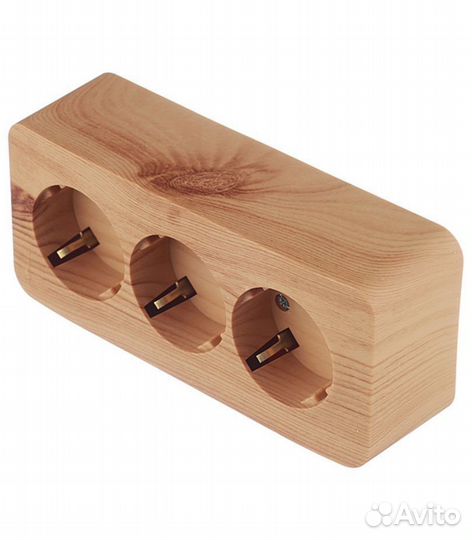 Розетка тройная blnra011315 открытая установка ясе