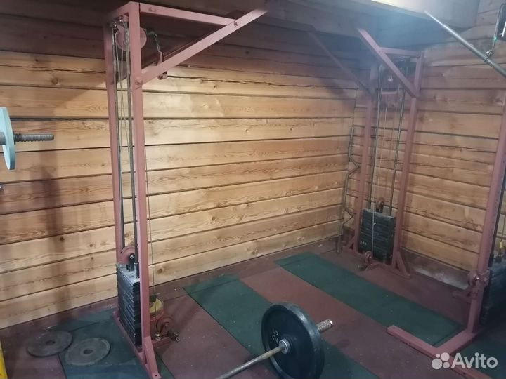 Силовые тренажеры бу, кроссовер