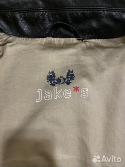 Кожаный плащ Jake's