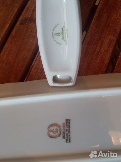 Большое блюдо фарфор