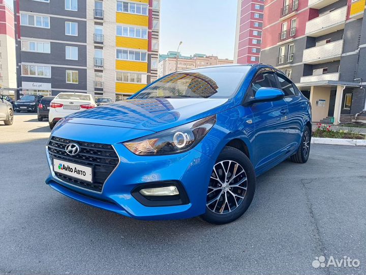 Hyundai Solaris 1.6 AT, 2017, 76 200 км