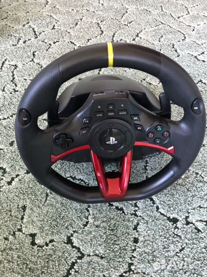Руль для PS4 и PC с педалями hori