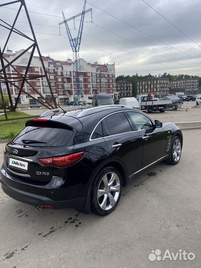 Infiniti QX70 3.7 AT, 2014, 107 000 км