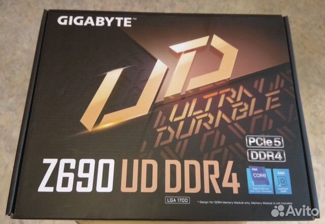 Плата S1700 gigabyte Z690 UD DDR4 новая