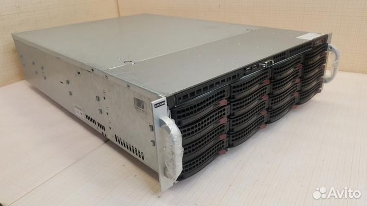Корпус 3U/SAS836TQ-3.2/16+2HDD/4xFAN/2xPWS-801-1R