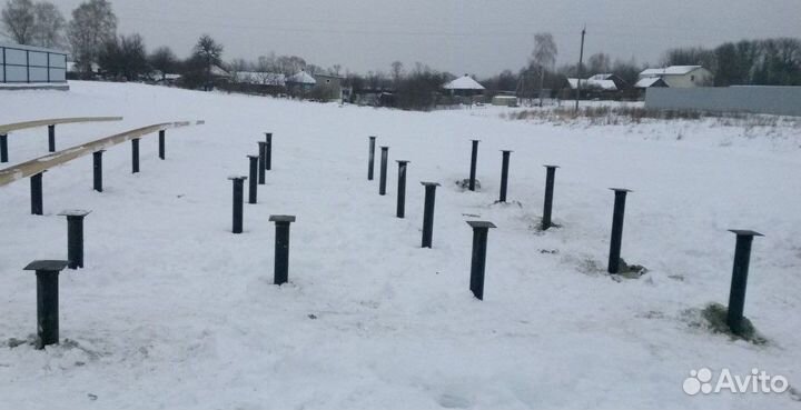 Винтовые сваи под ключ