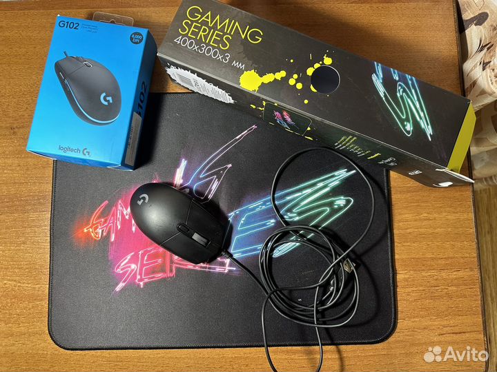 Мышь logitech g102