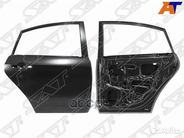Дверь задняя nissan almera (RUS) 12- RH russian