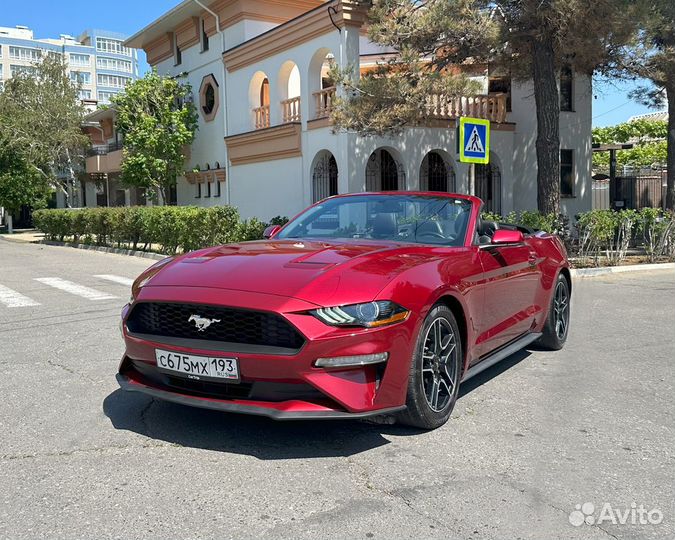 Прокат кабриолета Ford Mustang