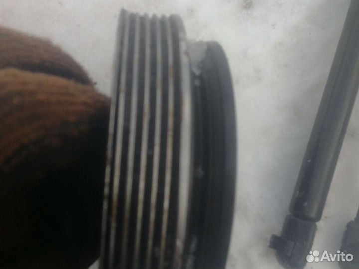 Шкиф коленвала чери омулет