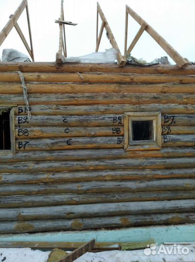 Сруб бани бу