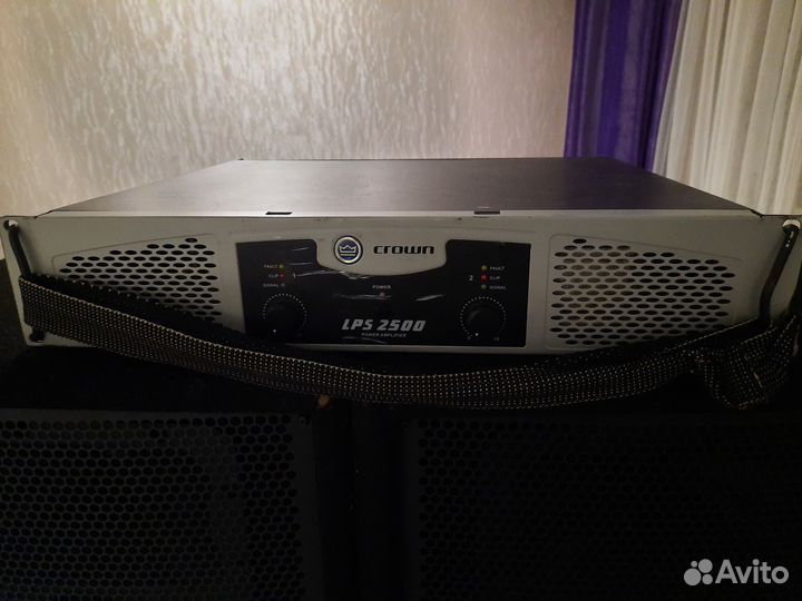 Усилитель и колонки