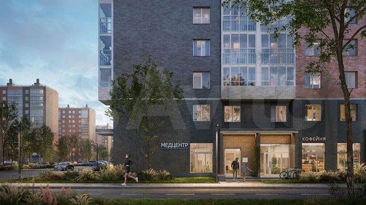 Квартира-студия, 22,5 м², 4/11 эт.