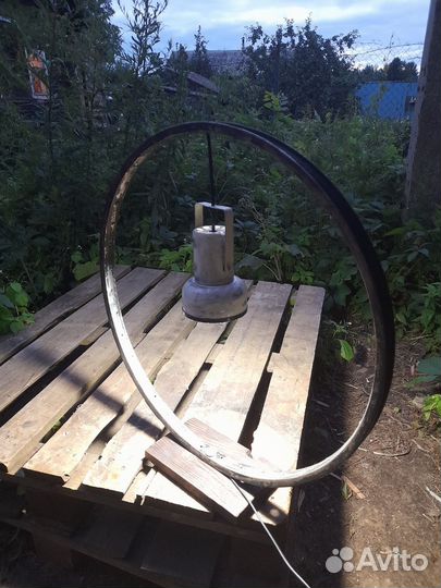 Настольная лампа в стиле лофт