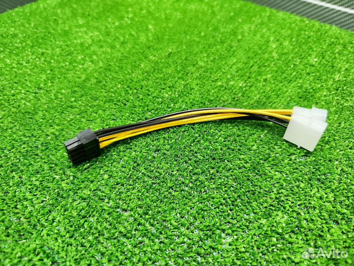 Удлинитель питания видеокарты 2x Molex - 8 pin