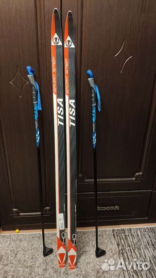 Лыжи детские Tisa Sport Step Jr, рост 140 см