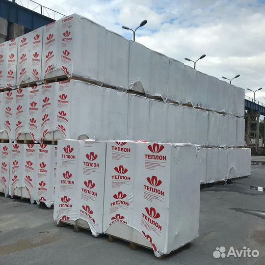 Газоблок Теплон D400 D500 B2.0 B2.5