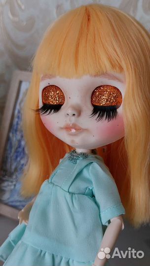 Кукла блайз кастом рыжая