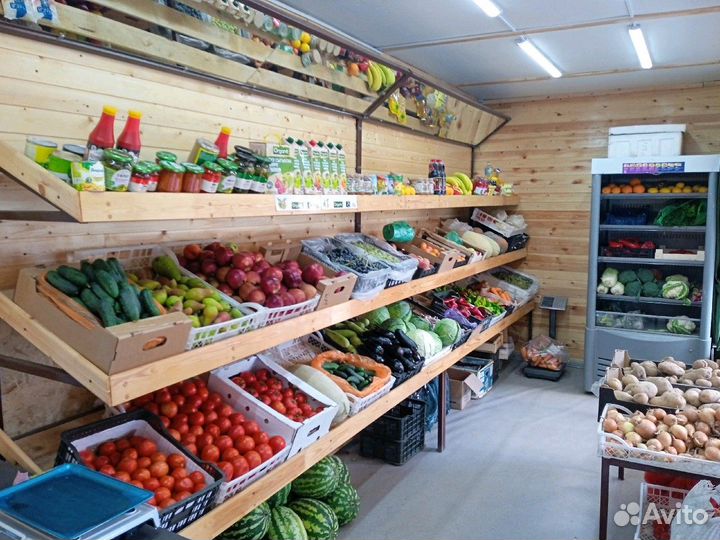 Магазин овощей и фруктов / Высокий трафик
