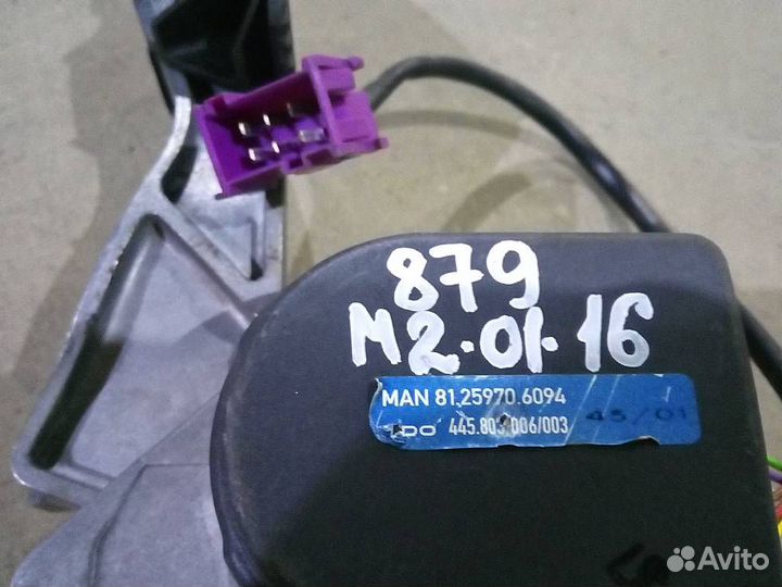 PD197201, педаль газа MAN (Ман) TGA 00-08 (445803006003)