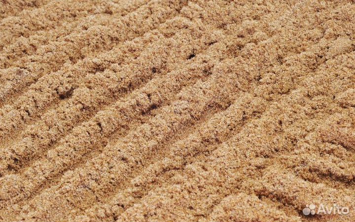 Песок карьерный строительный с доставкой
