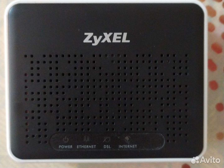 Dsl модем Zyxel