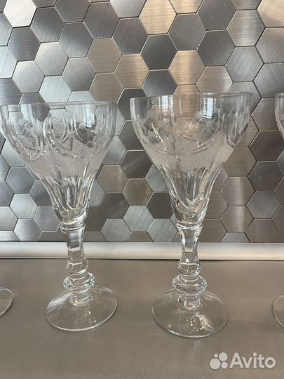 Фужеры хрустальные СССР