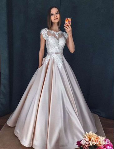 Свадебное платье 46 48 новое объявление продам