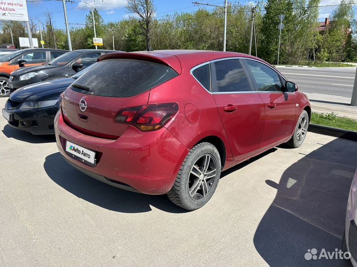 Opel Astra 1.6 AT, 2011, 193 878 км