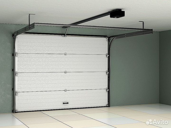 Секционные ворота Алютех