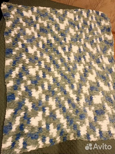 Плед детский плюшевый