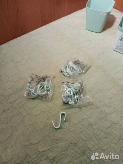 Крючки для рейлинга IKEA суннерста 5шт/уп