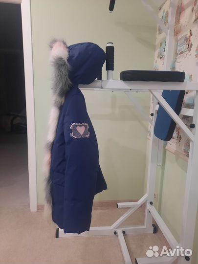 Пуховик зимний женский для девочки
