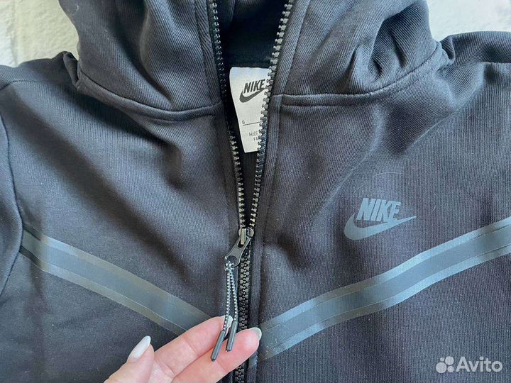 Спортивный костюм Nike Tech fleece, чëрный Вьетнам