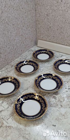 Блюдца Райхенбах cobalt