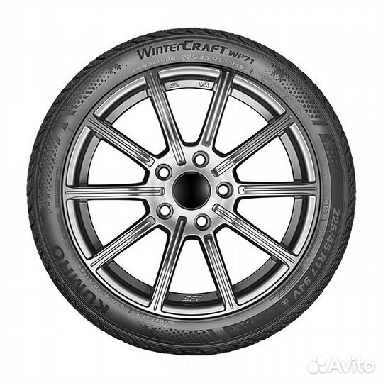 Kumho WinterCraft WP71 215/45 R17 91V