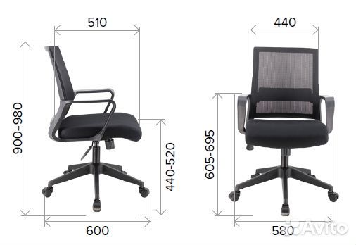 Офисное кресло Simple