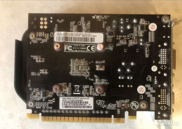 Видеокарта gtx 750ti 2gb