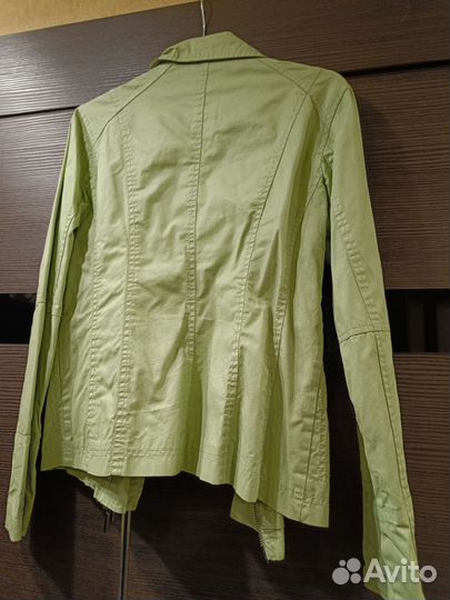 Куртка ветровка Tom Tailor оливковый 40-42