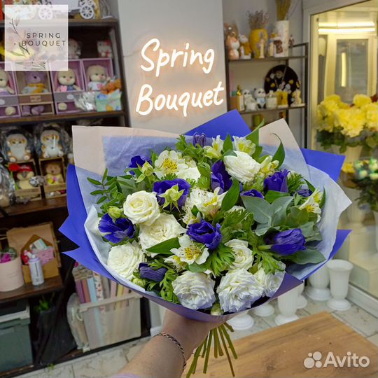 Букет пионовидные розы с доставкой