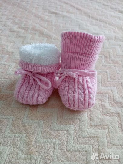 Пинетки для девочки