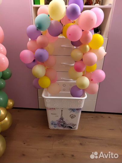 Сдам в аренду цыфра арка корзина фотозона шары