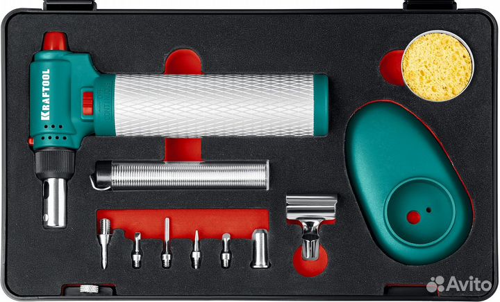 Kraftool multi torch 30-150Вт 1300С набор 8-в-1 го
