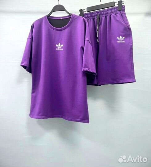 Спортивный костюм Adidas летний футболка+шорты