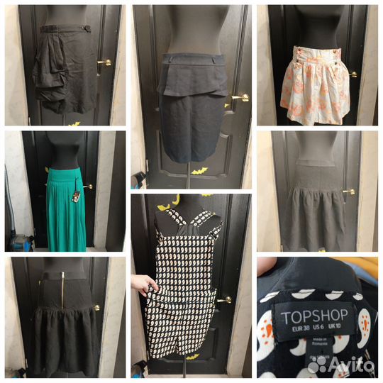 Много разной одежды