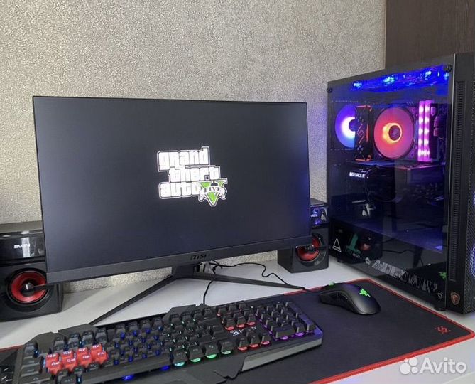 Игровой монитор 144гц MSI optix G241 на гарантии